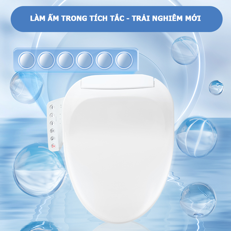 Nắp bồn cầu smart