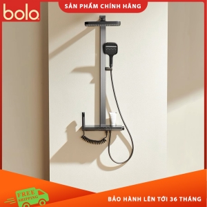 BLST-108 Sen tắm 3in1 thân vuông có đèn led cao cấp
