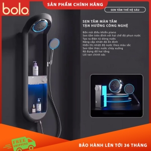 BLST-103 Bộ Sen Tắm Đa Năng Cao Cấp 4 Chức  Năng Tích hợp hiển thị số & đèn LED