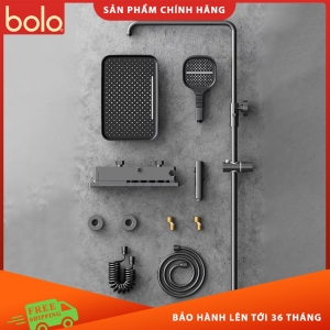 BLST-109 Bộ Sen tắm 5 chức năng có màn hình kỹ thuật số toàn bộ bằng đồng 2025