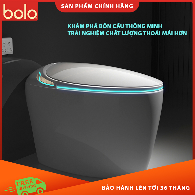 BLBC-206 Bồn Cầu Thông Minh Viền Ánh Sáng