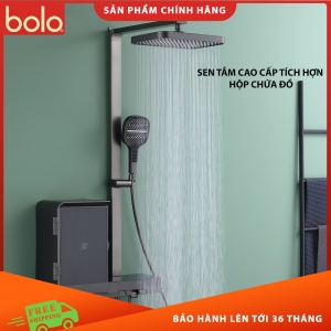 BLST-113 Bộ Sen Tắm Cao Cấp Bằng Đồng Kèm Tủ Để Đồ