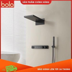 BLST-212 Sen tắm âm tường bát sen hình vuông